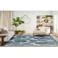Nourison Garden Oasis Blue GOA04 8 ft. X 10 ft. Rectangle Rug