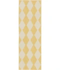 Nourison Positano Yellow POS04 2ft.2in. x 12ft. Rect. Rug