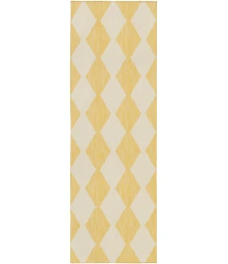 Nourison Positano Yellow POS04 2ft.2in. x 12ft. Rect. Rug