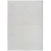 Nourison Home Soft Plush Rabbit Fur SFF01 Silver 7 ft. 6 in. X 9 ft. 6 in. Area Rug
