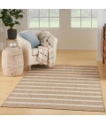 Nourison Positano Beige Ivory POS03 5 ft. X 7 ft. Rect. Rug