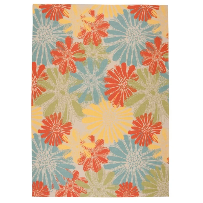 Nourison Home & Garden Area Rug RS022-Ivory