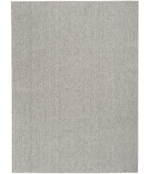 Nourison Natural Texture Ivory Grey NTX01 8 ft. X 10 ft. Rect. Rug