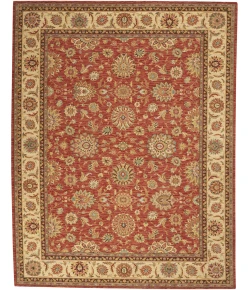Nourison Home Living Treasures Red LI05 9ft.9in. x 13ft.9in. Rect. Rug