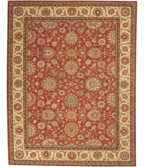 Nourison Home Living Treasures Red LI05 9ft.9in. x 13ft.9in. Rect. Rug