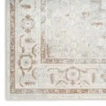 Nourison Astra Machine Washable Grey ASW11 2 ft. x 6 ft. Rect. Rug