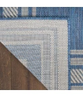 Nourison Horizon Indoor/Outdoor Denim HOZ03 2 ft. X 6 ft. Rect. Rug