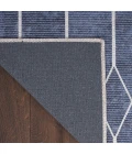 Nicole Curtis Machine Washable Series 1 Area Rug SR107 Navy