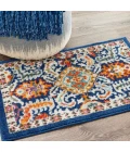 Nourison Passion Area Rug PSN32-Blue/Multicolor