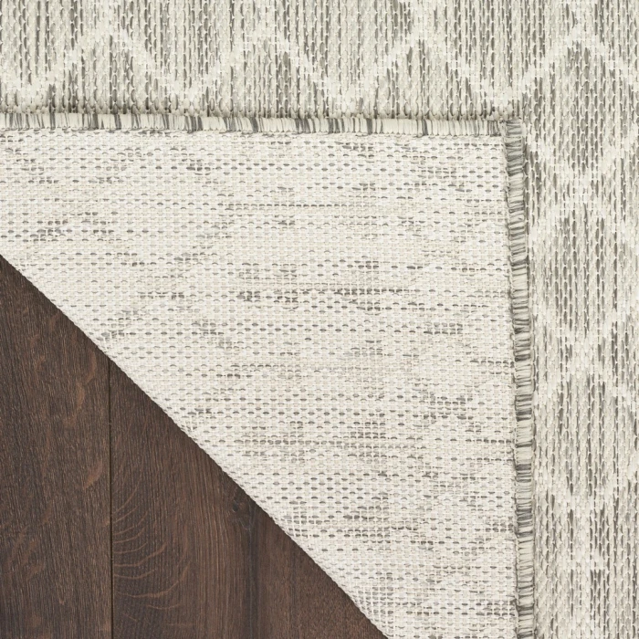 Nourison Positano Light Grey POS02 10ft. x 14ft. Rect. Rug