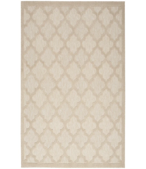 Nourison Easy Care Cream NES01 8 ft. X 10 ft. Rectangle Rug