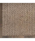 Nourison Tulum Brown TLM02 10 ft. X 14 ft. Rect. Rug