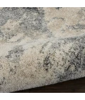 Nourison Fusion Area Rug FSS16-Cream Grey