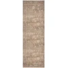 Nourison Home Vintage Washables VWS09 Taupe Multicolor 2 ft. X 6 ft. Area Rug