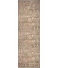 Nourison Vintage Washables Taupe Multicolor VWS09 2 ft. X 6 ft. Rect. Rug