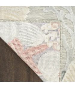 Nourison Home Suncoast Grey SNC04 2ft. x 6ft. Rect. Rug