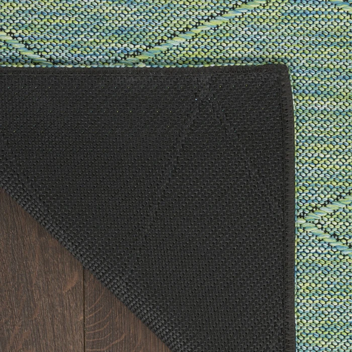 Nourison Home Washable Solutions Blue WSL01 2ft. x 3ft. Rect. Rug
