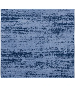 Nourison Home Nourison Essentials NRE03 Denim 5 ft. Square Area Rug