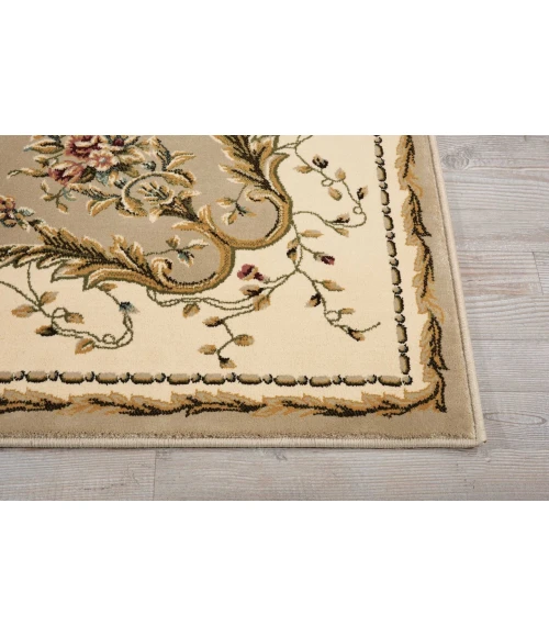Nourison Home Bordeaux Beige BOR01 3ft.9in. x 5ft.9in. Rect. Rug