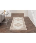 Nourison Grafix Ivory Beige GRF14 2 ft. 3 in. X 10 ft. Rectangle Rug
