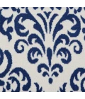 Nourison Grafix Area Rug GRF06-White Blue