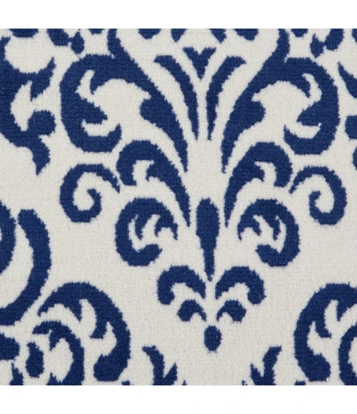 Nourison Grafix Area Rug GRF06-White Blue