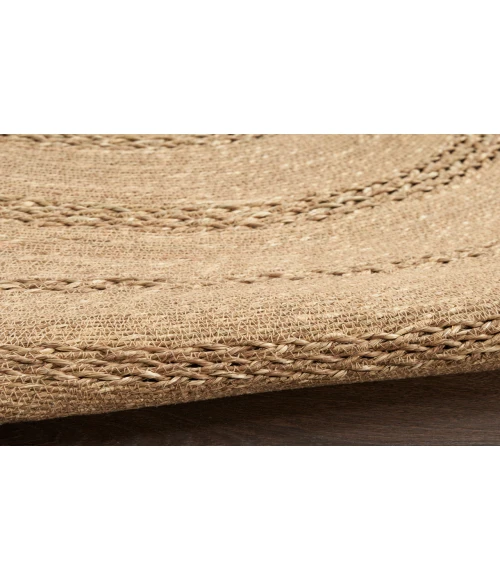 Nourison Natural Seagrass Natural NSG01 5 ft. Round Rug