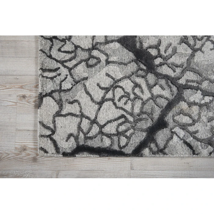 Nourison Divine Charcoal DIV01 2 ft. X 3 ft. Rect. Rug
