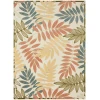 Nourison Home Aloha ALH18 Ivory Rose 7 ft. 10 in. X 10 ft. 6 in. Area Rug