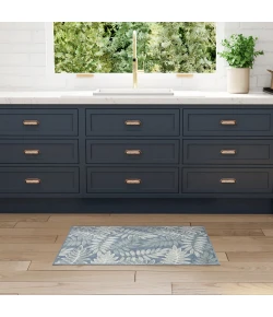Nourison Home Aloha ALH18 Blue 2 ft. 8 in. X 4 ft. Area Rug