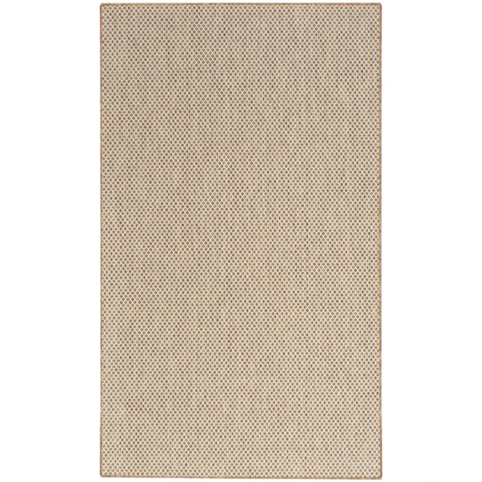 Nourison Courtyard Jute Ivory COU01 3 ft. X 5 ft. Rect. Rug