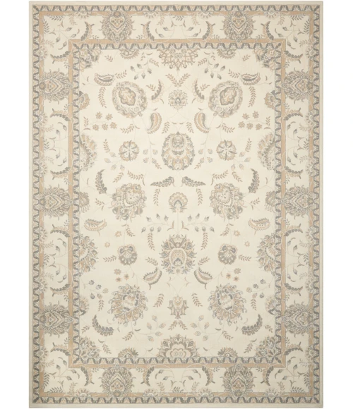 Nourison Home Persian Empire White PE22 7ft.9in. x 10ft.10in. Rect. Rug
