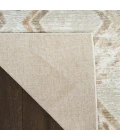 Nourison Dekor Ivory Taupe DEK05 5 ft. 3 in. X 7 ft. Rect. Rug
