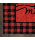 Nourison Accent Decor/Xmas Area Rug 102JP-Red