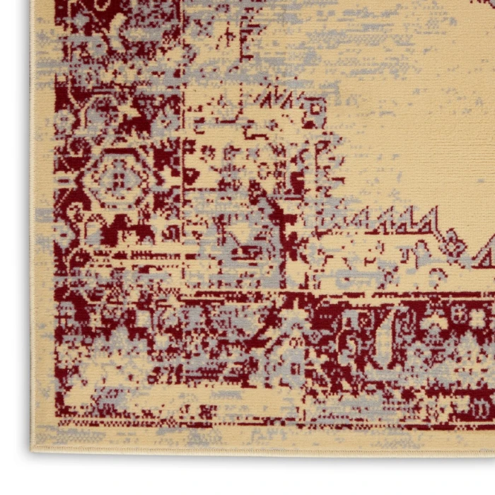 Nourison Grafix Area Rug GRF14-Cream/Red