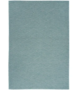 Nourison Home Washable Solutions WSL01 Aqua 6 ft. X 9 ft. Area Rug