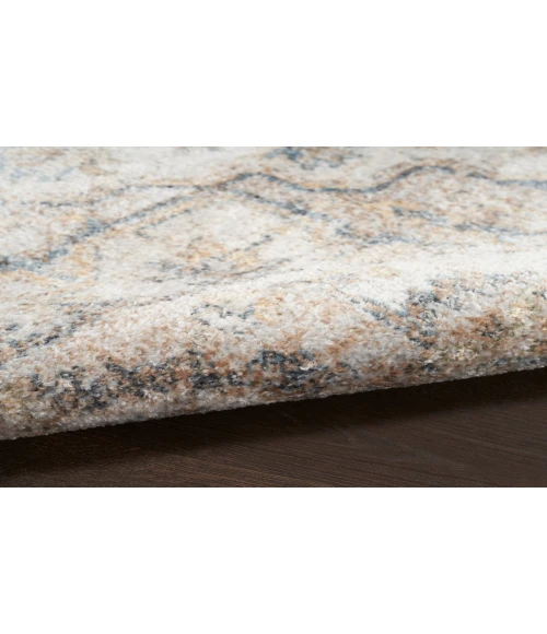 Nourison Astra Machine Washable Silver Grey ASW12 2 ft. X 6 ft. Rectangle Rug