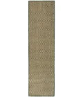 Nourison Courtyard Green COU01 2 ft. X 6 ft. Rect. Rug