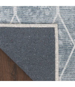 Nourison New Concept Washables Blue Grey SR107 5ft. 3in. x 7ft. 3in. Rect. Rug