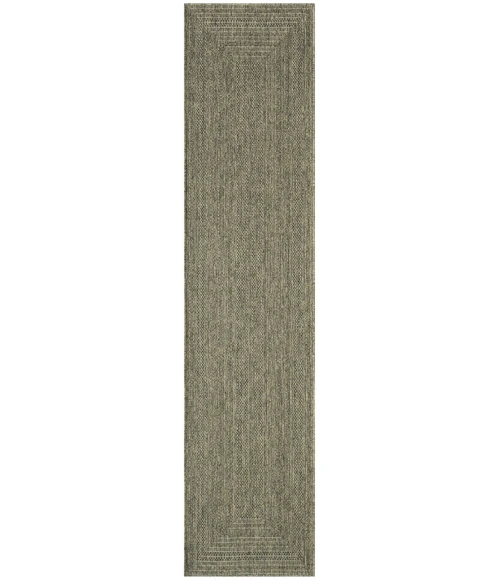 Nourison Tulum Olive TLM04 2 ft. 2 in. X 10 ft. Rect. Rug