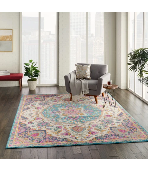 Nourison Passion Area Rug PSN22-Ivory/Multi