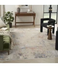 Nourison Abstract Hues Beige Grey ABH01 5ft.3in. x 7ft.6in. Rect. Rug
