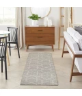 Nourison Horizon Indoor/Outdoor Grey HOZ01 2 ft. X 6 ft. Rect. Rug