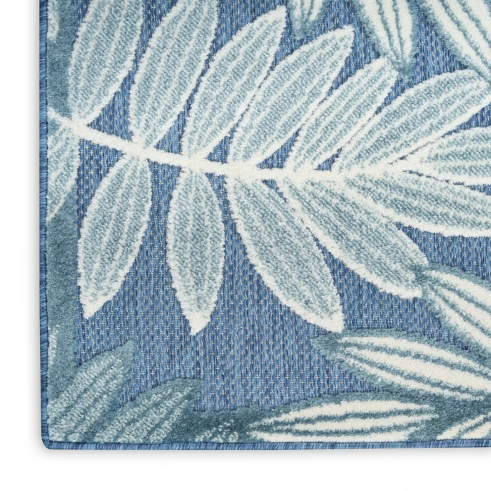 Nourison Aloha Blue ALH18 3 ft. 6 in. X 5 ft. 6 in. Rect. Rug