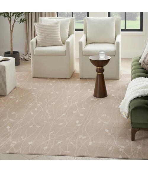 Nourison Grafix Beige GRF15 10 ft. X 14 ft. Rect. Rug