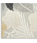 Nourison Suncoast Grey SNC01 9ft. x 12ft. Rect. Rug