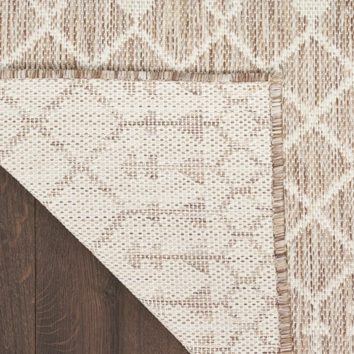 Nourison Positano Beige POS02 2ft.2in. x 10ft. Rect. Rug