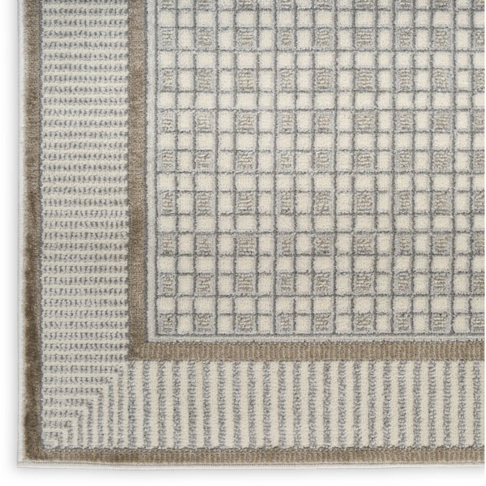 Nourison Home Nordic Grey NRC03 6ft. x 9ft. Rect. Rug