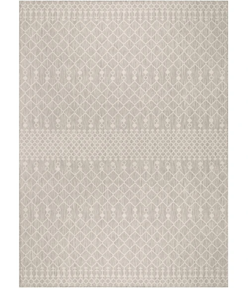 Nourison Positano Light Grey POS02 12ft. x 15ft. Rect. Rug