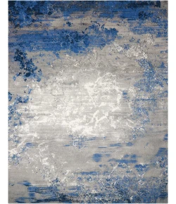 Nourison Home Twilight Blue TWI22 7ft.9in. x 9ft.9in. Rect. Rug
